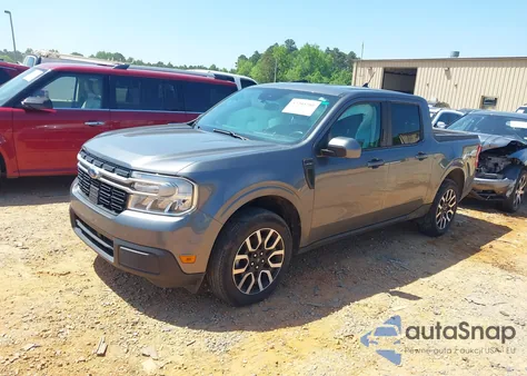 2022 Ford Maverick Lariat из США, поврежденный, VIN 3FTTW8F92NRA11623